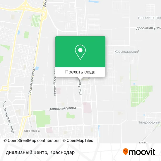 Карта диализный центр