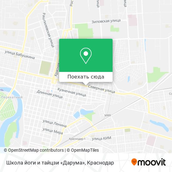 Карта Школа йоги и тайцзи «Дарума»