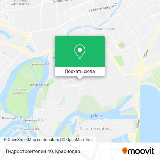 Карта Гидростроителей 40