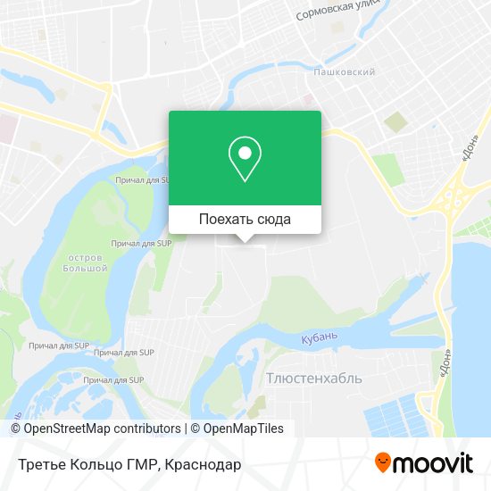 Карта Третье Кольцо ГМР