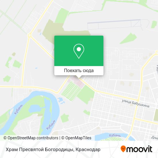 Карта Храм Пресвятой Богородицы
