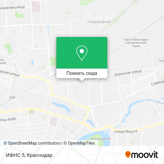 Карта ИФНС 5