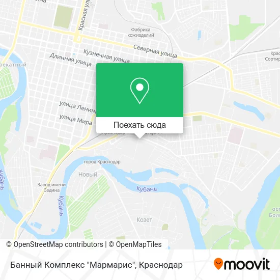 Карта Банный Комплекс "Мармарис"