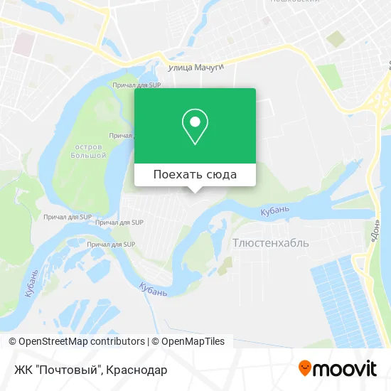 Карта ЖК "Почтовый"