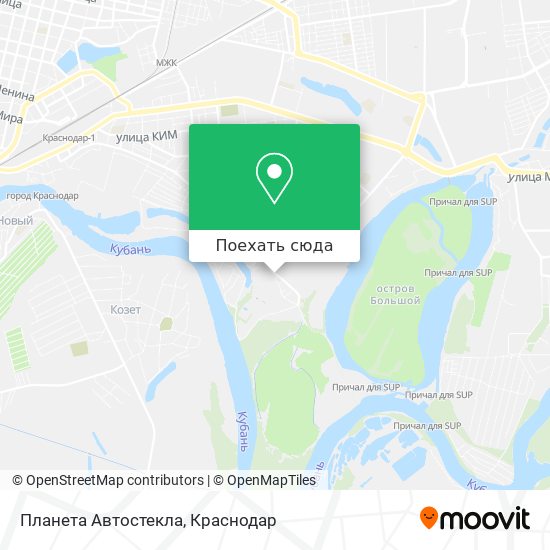 Карта Планета Автостекла