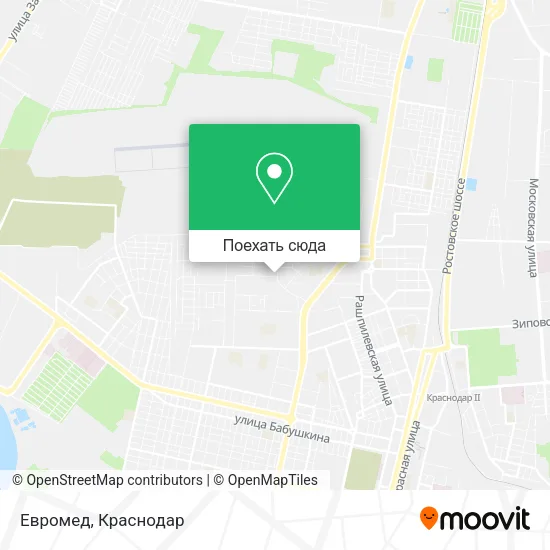 Карта Евромед