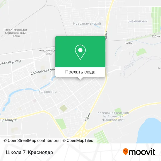 Карта Школа 7