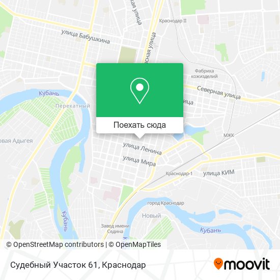 Карта Судебный Участок 61