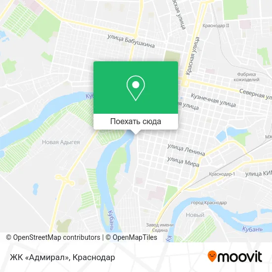 Карта ЖК «Адмирал»