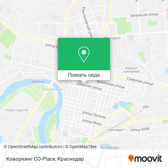 Карта Коворкинг CO-Place