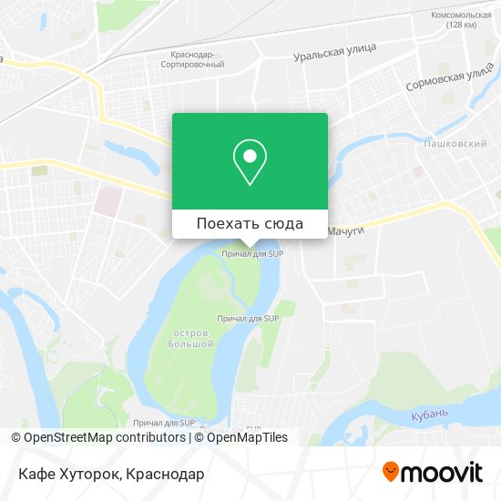 Карта Кафе Хуторок