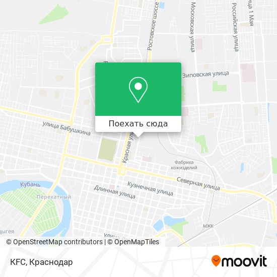 Карта КFC