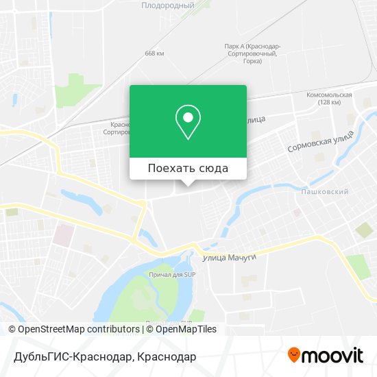 Карта ДубльГИС-Краснодар