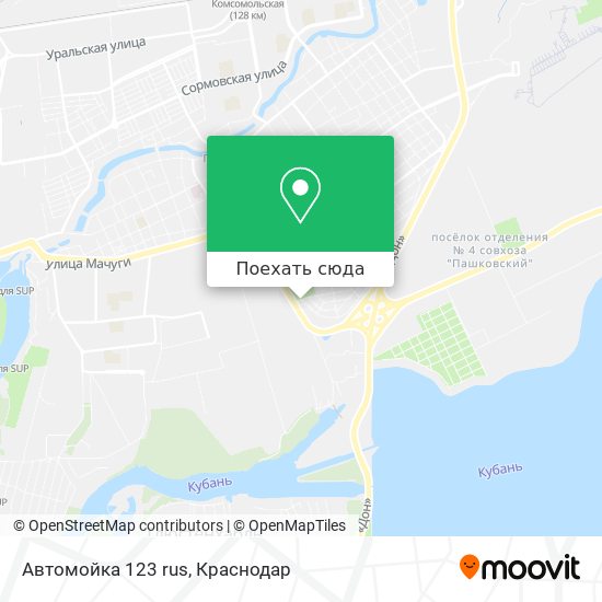 Карта Автомойка 123 rus