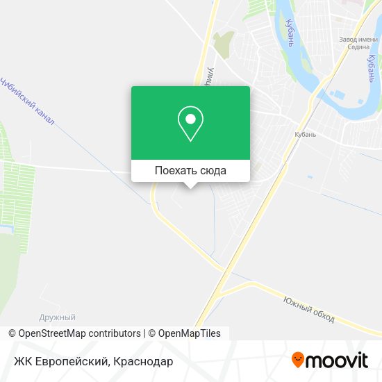 Карта ЖК Европейский