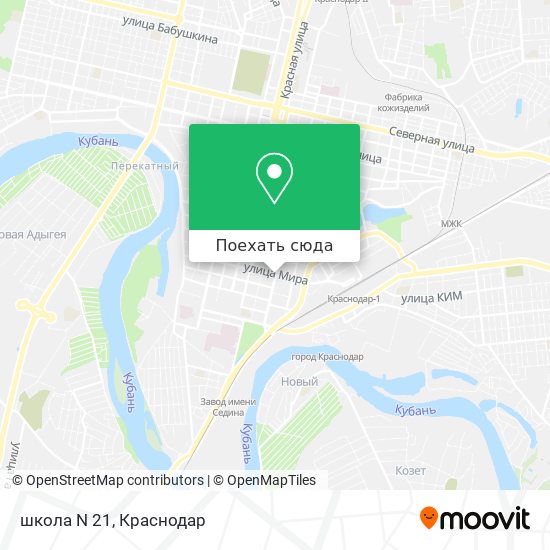Карта школа N 21