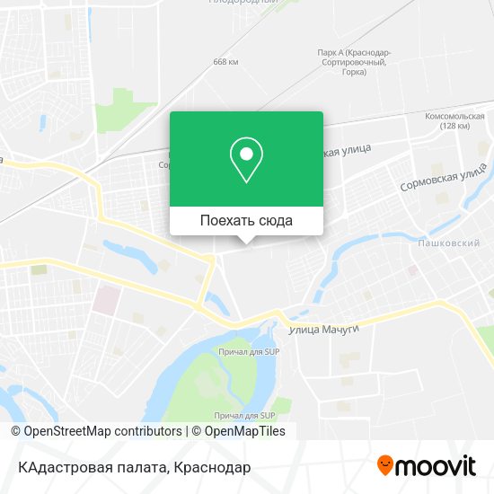 Карта КАдастровая палата