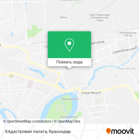 Карта КАдастровая палата