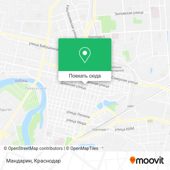 Карта Мандарин