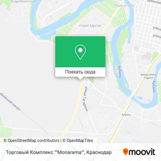 Карта Торговый Комплекс ""Monarama""