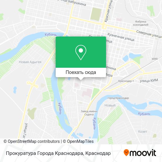 Карта Прокуратура Города Краснодара