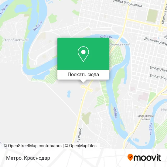 Карта Метро