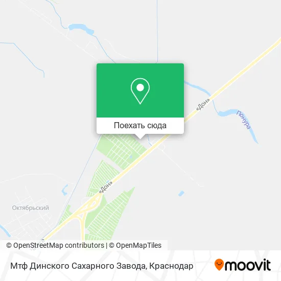 Карта Мтф Динского Сахарного Завода