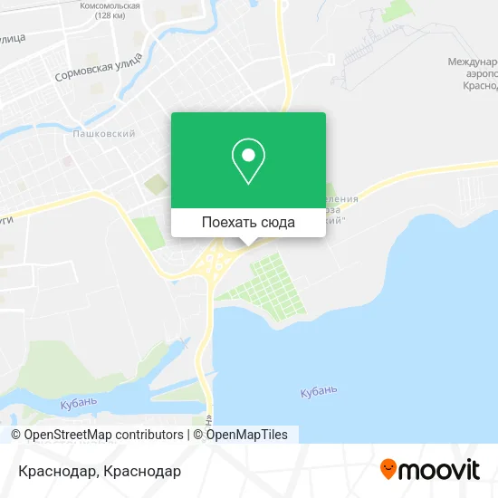 Карта Краснодар