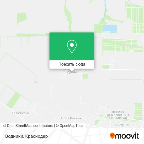 Карта Водники