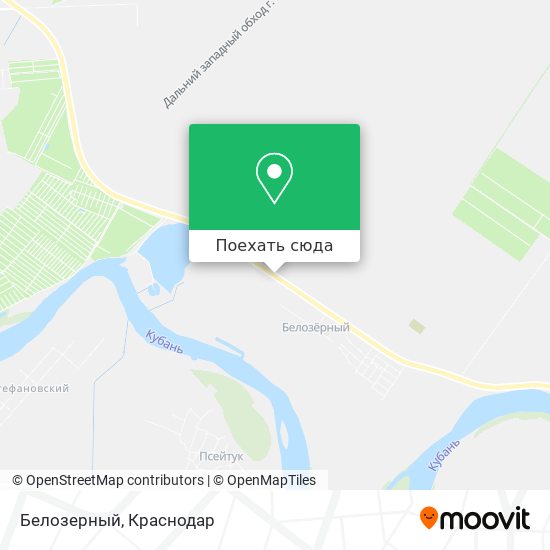 Карта Белозерный