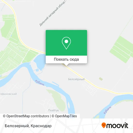 Карта Белозерный