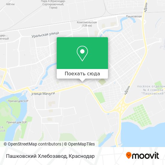 Карта Пашковский Хлебозавод