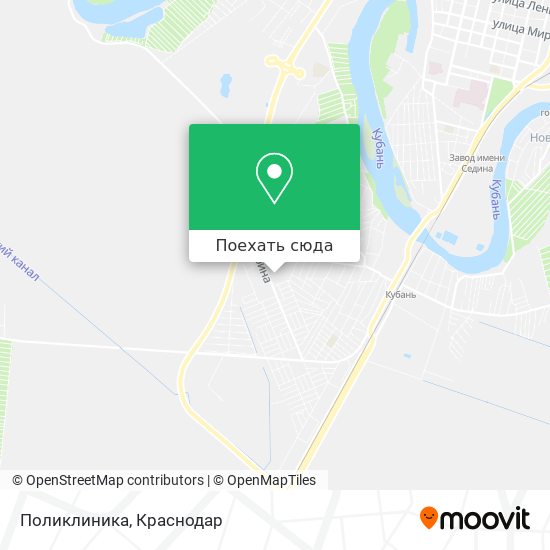 Карта Поликлиника