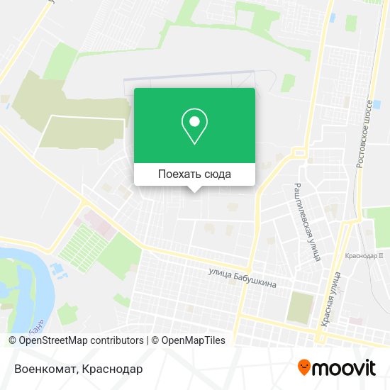 Карта Военкомат