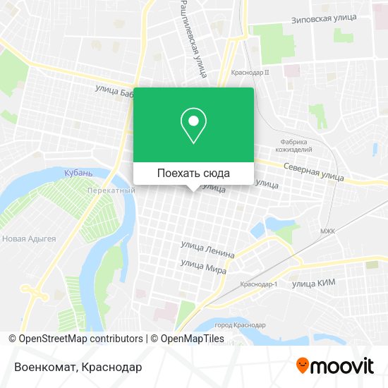 Карта Военкомат