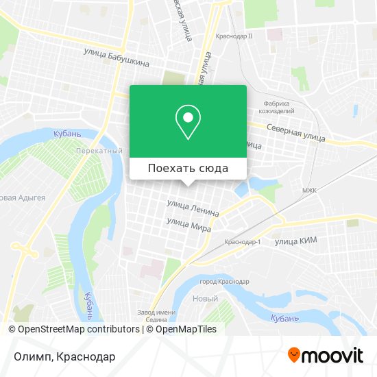 Карта Олимп