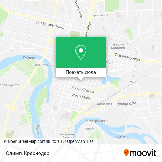 Карта Олимп