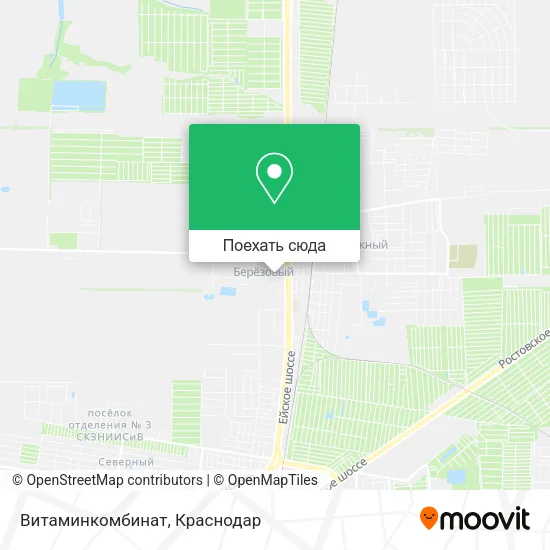 Карта Витаминкомбинат