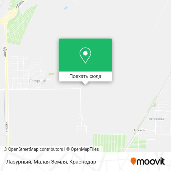 Карта Лазурный, Малая Земля