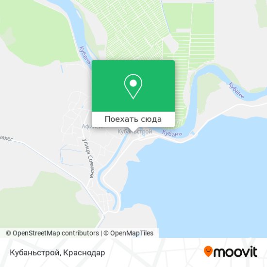 Карта Кубаньстрой