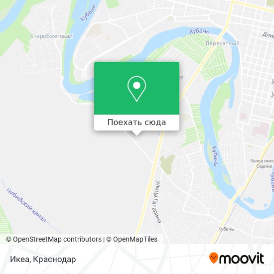 Карта Икеа