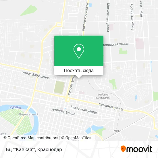 Карта Бц ""Кавказ""