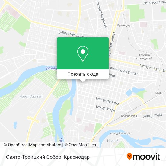 Карта Свято-Троицкий Собор