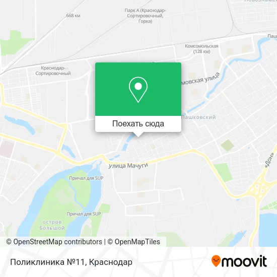 Карта Поликлиника №11