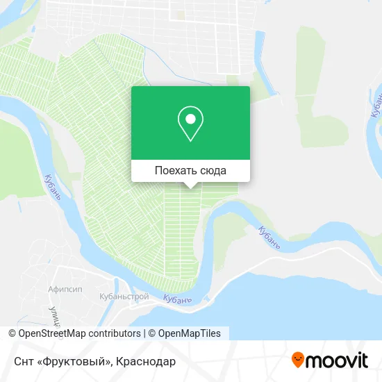 Карта Снт «Фруктовый»