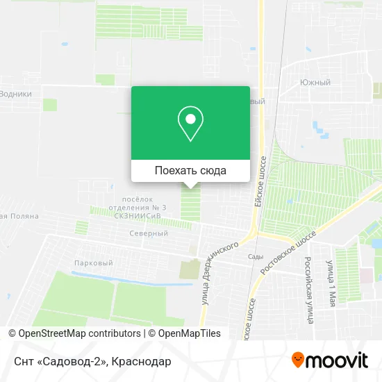 Карта Снт «Садовод-2»