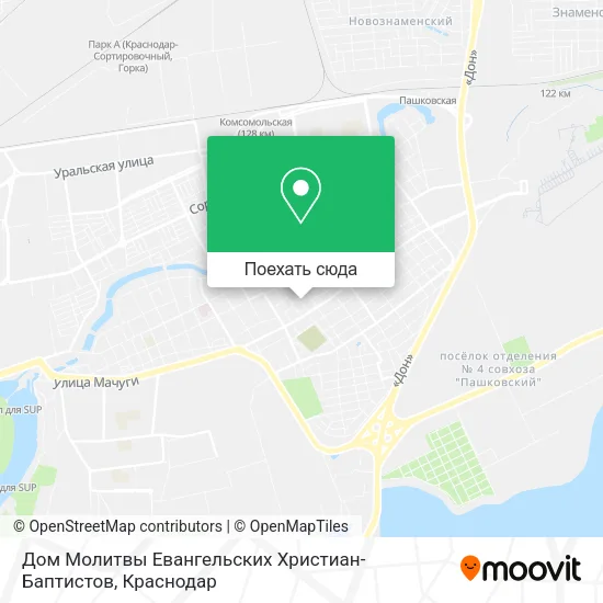 Карта Дом Молитвы Евангельских Христиан-Баптистов