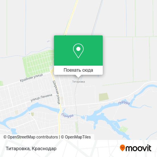 Карта Титаровка