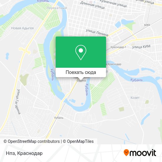 Карта Нпз