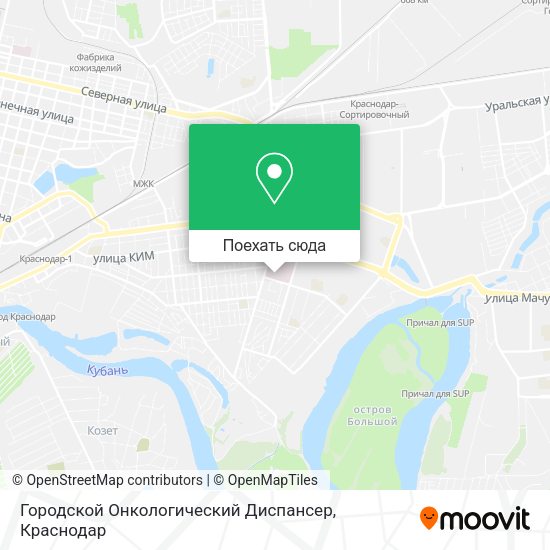 Карта Городской Онкологический Диспансер